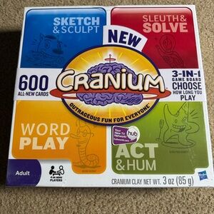 Hasbro Cranium Board Game - Red, Blue, Yellow, Green